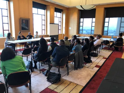 UCSF Faculty at a Latinx Center of Excellence event.