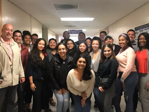 SF BUILD APP scholars, celebrating the end of the summer program.